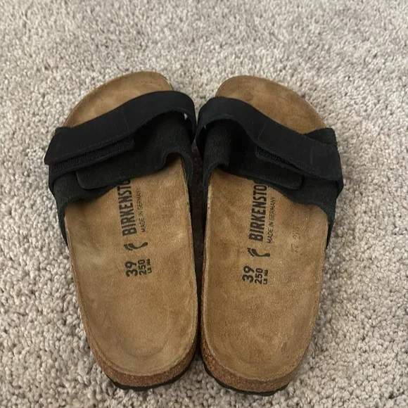 Birkenstock Black Suede Sandals 8-8.5