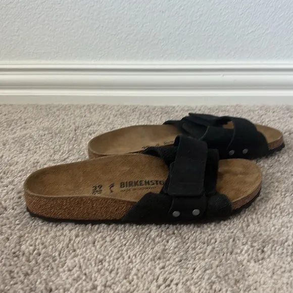 Birkenstock Black Suede Sandals 8-8.5
