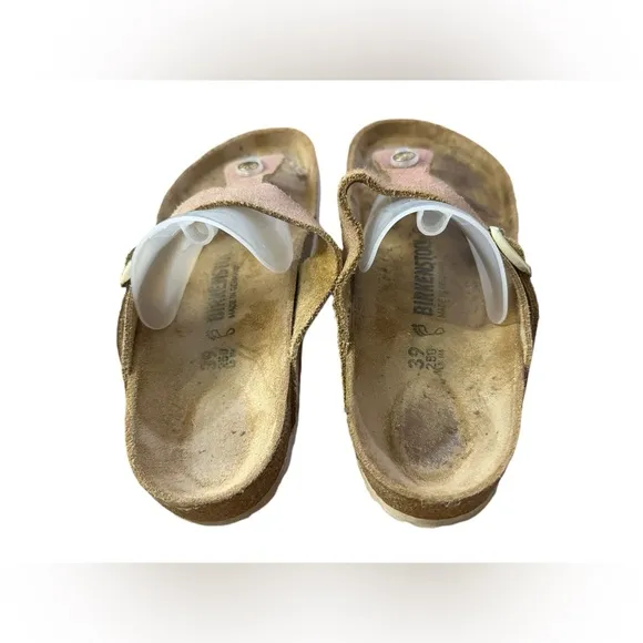 Birkenstock Gizeh Sandals Metallic Pink Women’s Size EU 39 US 8-8.5
