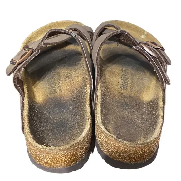 Birkenstock Mayari Mocha genuine leather toe strap sandals  39 (8 - 8.5) Regular