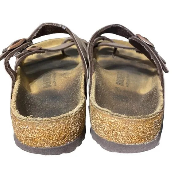 Birkenstock Mayari Mocha genuine leather toe strap sandals  39 (8 - 8.5) Regular