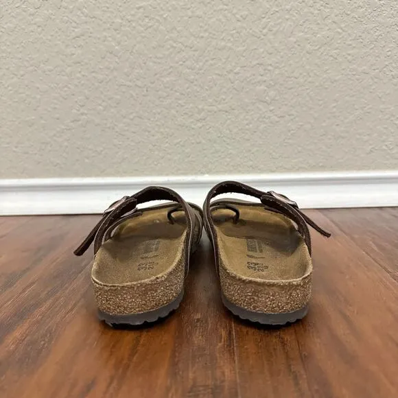 BIRKENSTOCK Mayari Sandals in Brown Birko-Flor