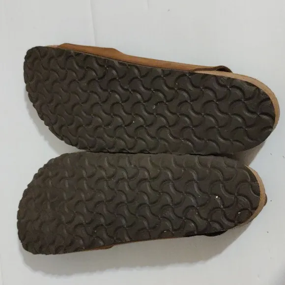 Birkenstock Milano Mens sz 45 (12)  Habana Oiled Leather Sandals Back Strap