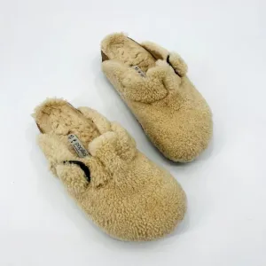Birkenstock Papillio Shearling Boston Sandals