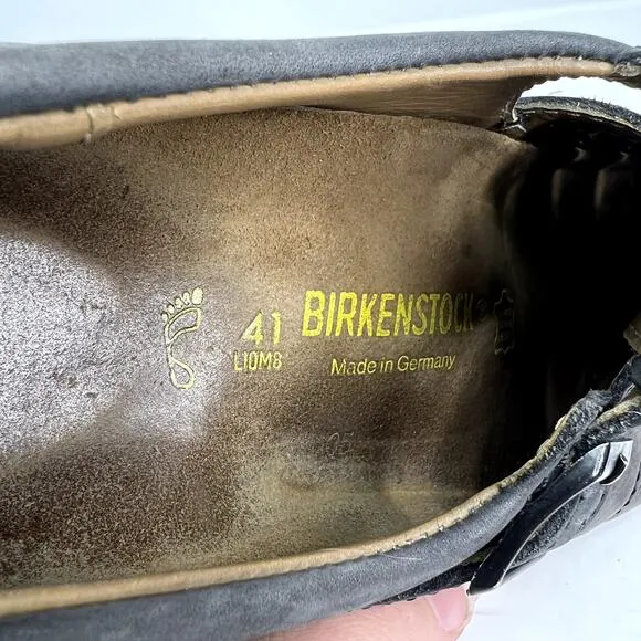 Birkenstock Unisex Leather Fisherman Sandals