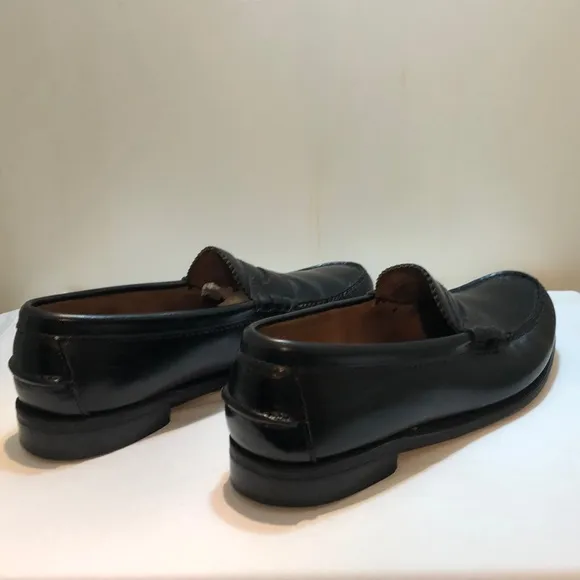 Black Dexter Penny Loafers Size 9.5