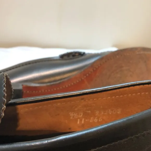 Black Dexter Penny Loafers Size 9.5