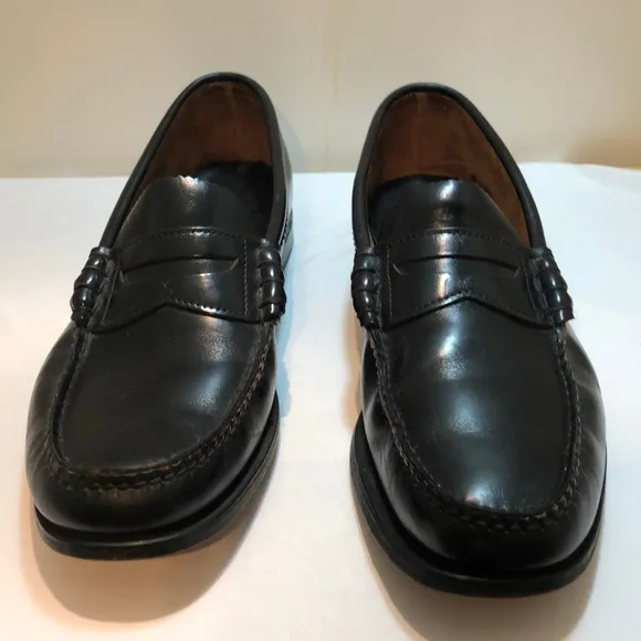 Black Dexter Penny Loafers Size 9.5