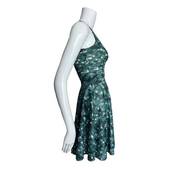BlackMilk Xmas Tree Skater Dress