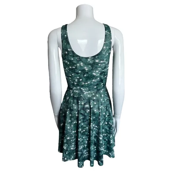 BlackMilk Xmas Tree Skater Dress