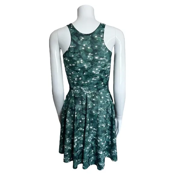 BlackMilk Xmas Tree Skater Dress