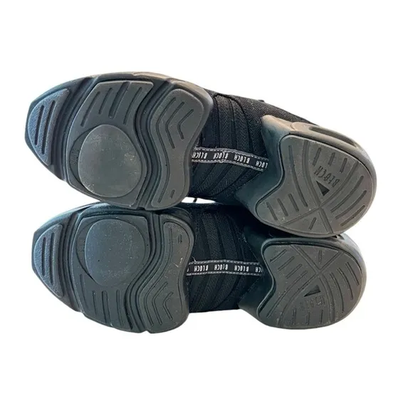 Bloch Black Mesh Lace Up Dance Sneakers | US 9.5