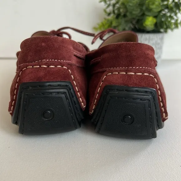 Boemos Men's Slip On Driving Loafers Moccasins Suede Shoes