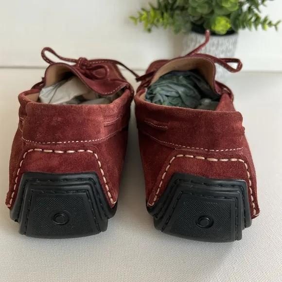 Boemos Men's Slip On Driving Loafers Moccasins Suede Shoes