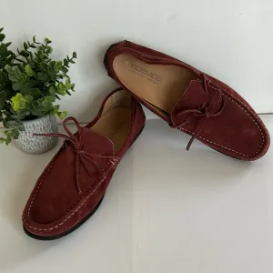 Boemos Men's Slip On Driving Loafers Moccasins Suede Shoes