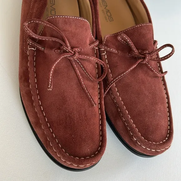 Boemos Men's Slip On Driving Loafers Moccasins Suede Shoes