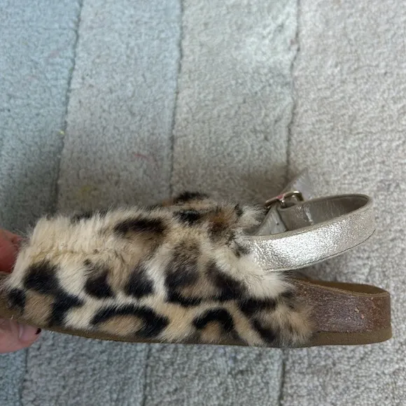 Bonpoint  fur kitty sandals
