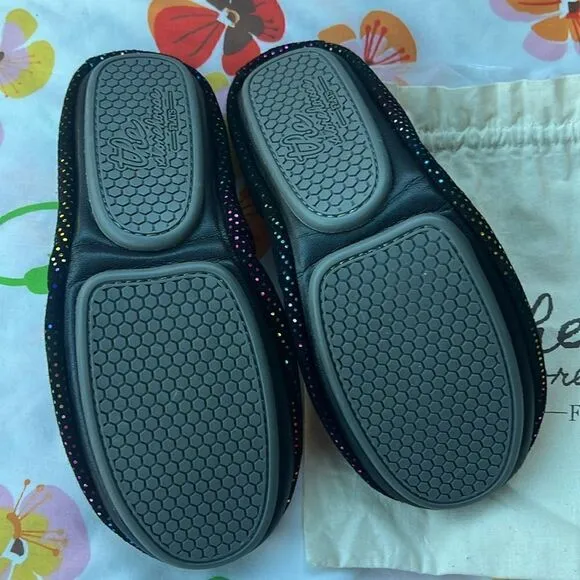 *BRAND NEW* Disco Rainbow Dots Storehouse Flats -7 NWT