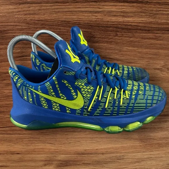 Brand New Nike KD 8 (GS) Hyper Cobalt Sneakers, Size 7 Y / Women’s 8.5.