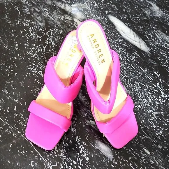 BRAND NEW ANDREW BY ANDREW STEVEN'S WOMEN'S CORA SANDALS