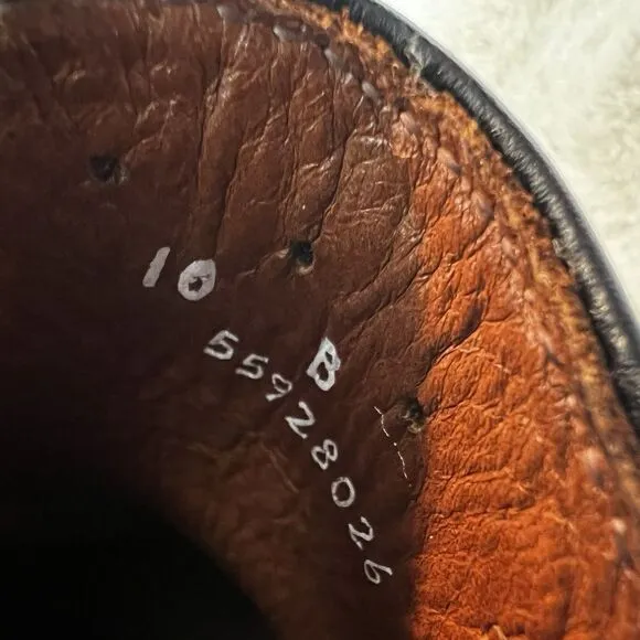 Brooks Brothers Goodyear Welted Black Leather Penny Loafers Men’s 10 B EUC