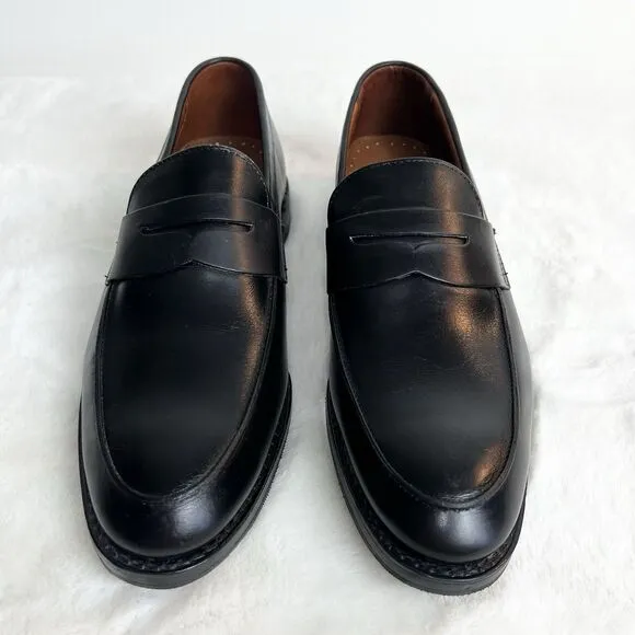 Brooks Brothers Goodyear Welted Black Leather Penny Loafers Men’s 10 B EUC