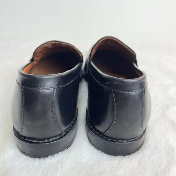 Brooks Brothers Goodyear Welted Black Leather Penny Loafers Men’s 10 B EUC
