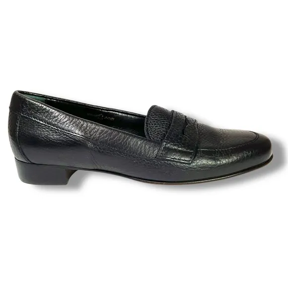 Brooks Brothers Pebbled Leather Penny Loafers