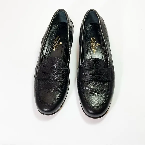 Brooks Brothers Pebbled Leather Penny Loafers