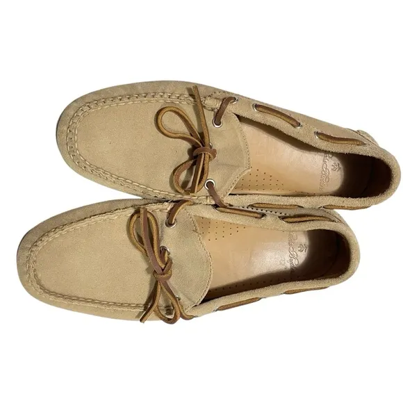 Brooks Brothers Sconset Camp Moccasin Loafers Driving Shoes  in Suede Size 9D