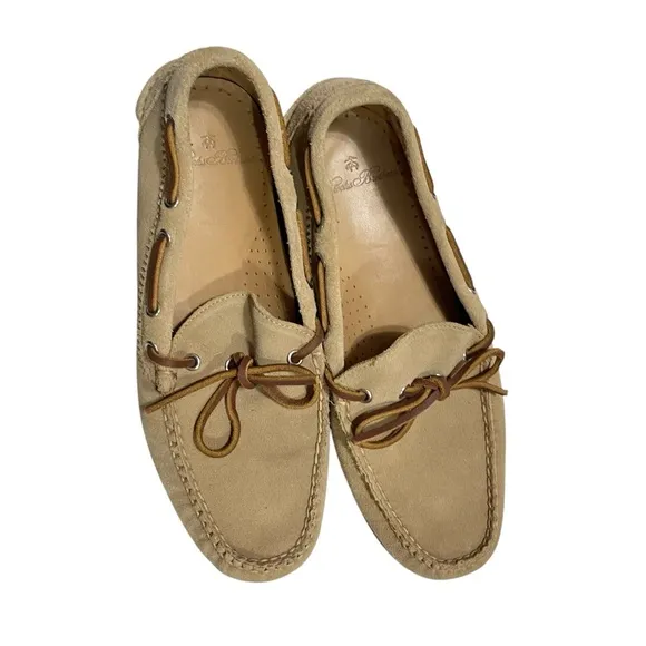 Brooks Brothers Sconset Camp Moccasin Loafers Driving Shoes  in Suede Size 9D