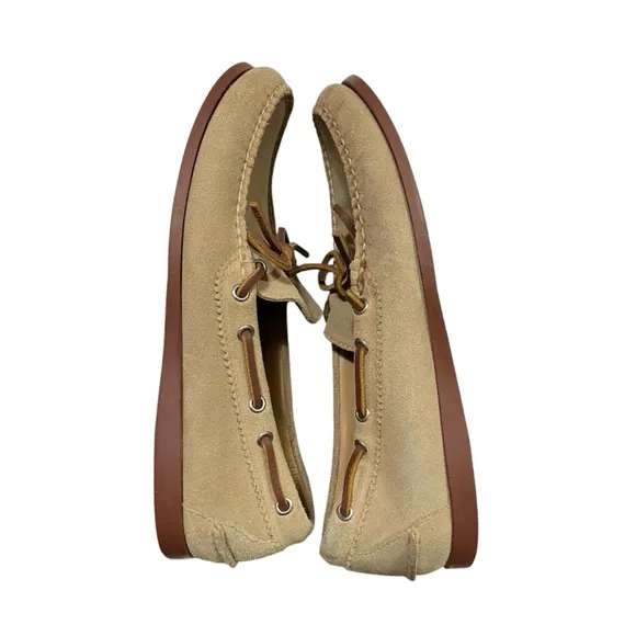 Brooks Brothers Sconset Camp Moccasin Loafers Driving Shoes  in Suede Size 9D