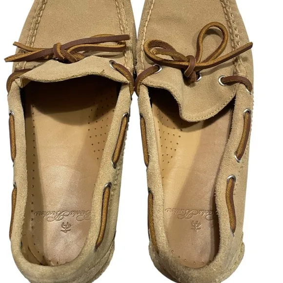 Brooks Brothers Sconset Camp Moccasin Loafers Driving Shoes  in Suede Size 9D