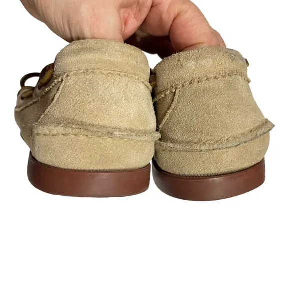 Brooks Brothers Sconset Camp Moccasin Loafers Driving Shoes  in Suede Size 9D