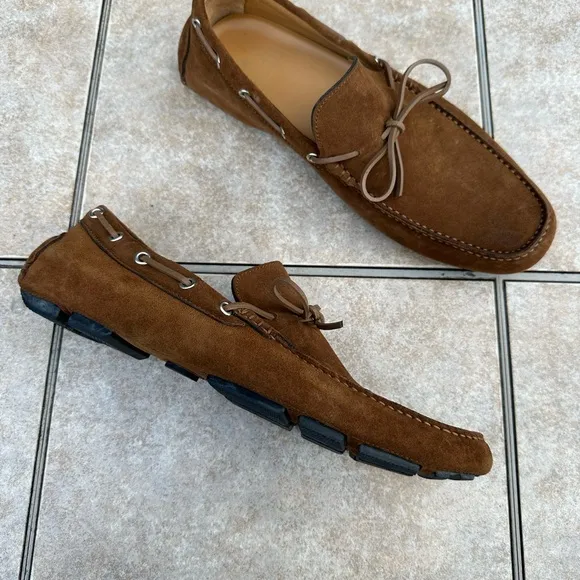 BROOKS BROTHERS Suede Driving Moccasins Loafers