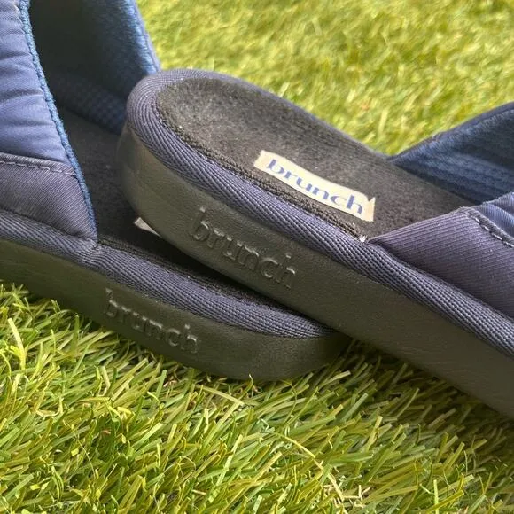 Brunch Poolslide Luxury Hotel Water Resistant Cushioned Slip On Sandals Size 7