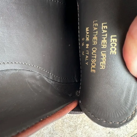 Bruno Magli Made in Italy  Leather Penny Loafers