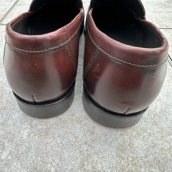 Bruno Magli Made in Italy  Leather Penny Loafers