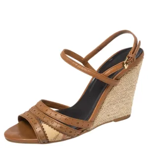 Burberry Haymarket Effingham 85 Espadrilles in Brogue