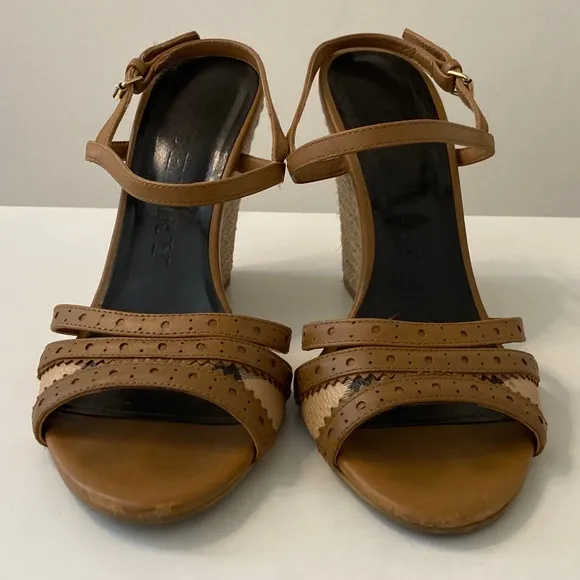 Burberry Haymarket Effingham 85 Espadrilles in Brogue