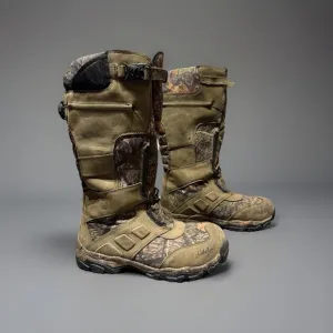 CABELAS Gortex Men's Camouflage HUNTING Fishing BOOTS Size 12M High Calf