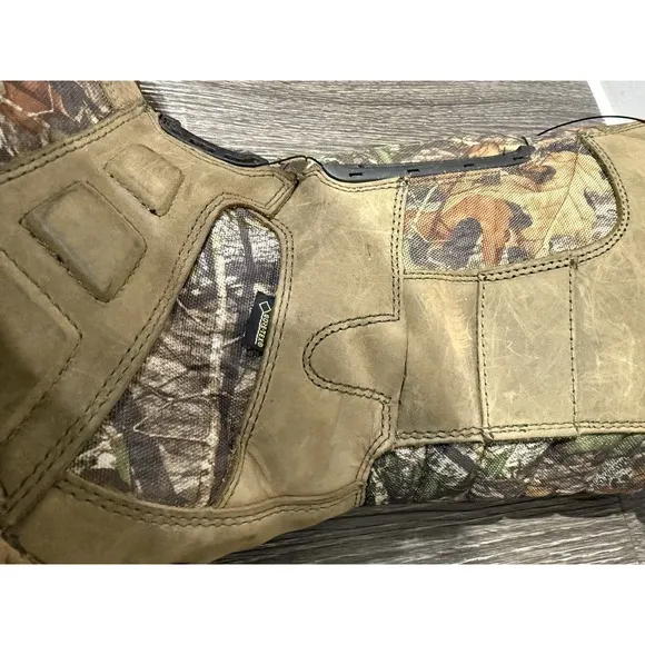 CABELAS Gortex Men's Camouflage HUNTING Fishing BOOTS Size 12M High Calf