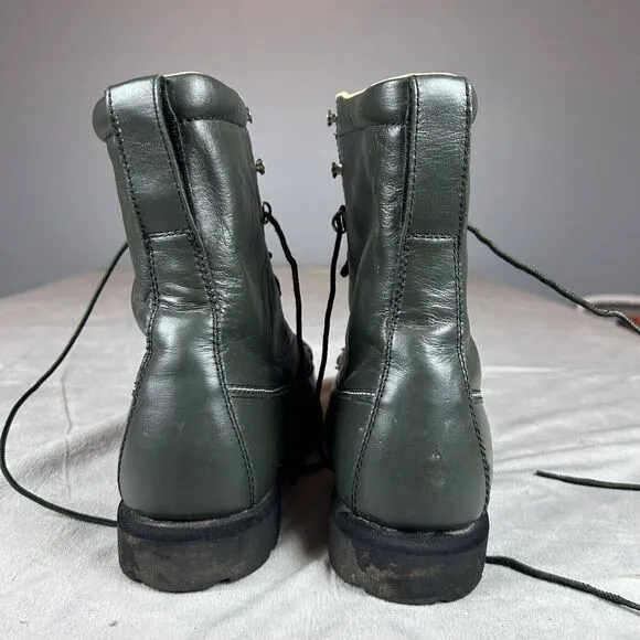 Cabela's Mid Calf Boots Men's Size 10D Black Uninsulated Lace Up 80082254