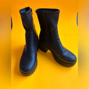 Call It Spring Nickii Chunky Platform Vegan Leather Boots
