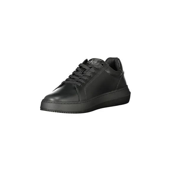 Calvin Klein Sports Shoe with Laces and Print Men Black Sneakers