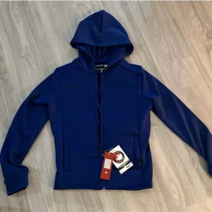 CANADA WEATHER GEAR Quilted Zip-Up Hoodie – Sz S NWT