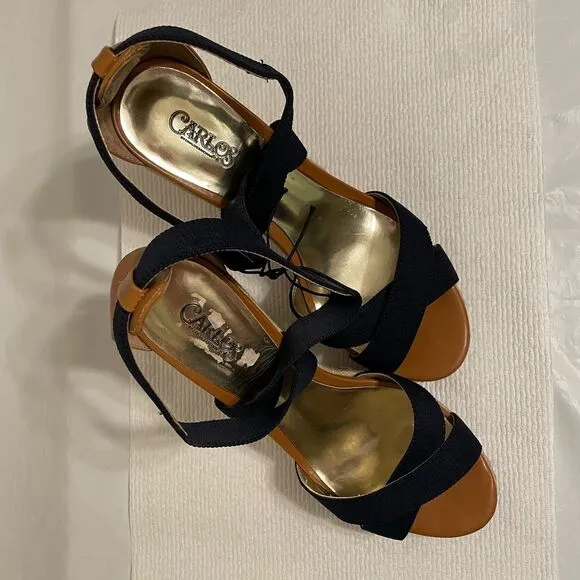 CARLOS by CARLOS‎ SANTANA Wedge Espadrilles Platform