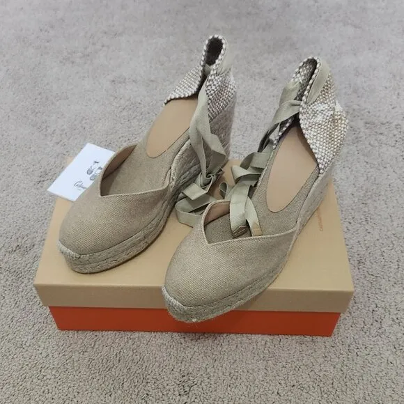 Castaner CHIARA/8ED/002 Women's Sandal Wedges Size EU 38 / US 7.5