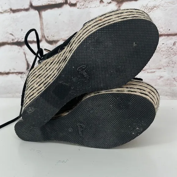 Castaner Suede Slingback Espadrilles, Size 8