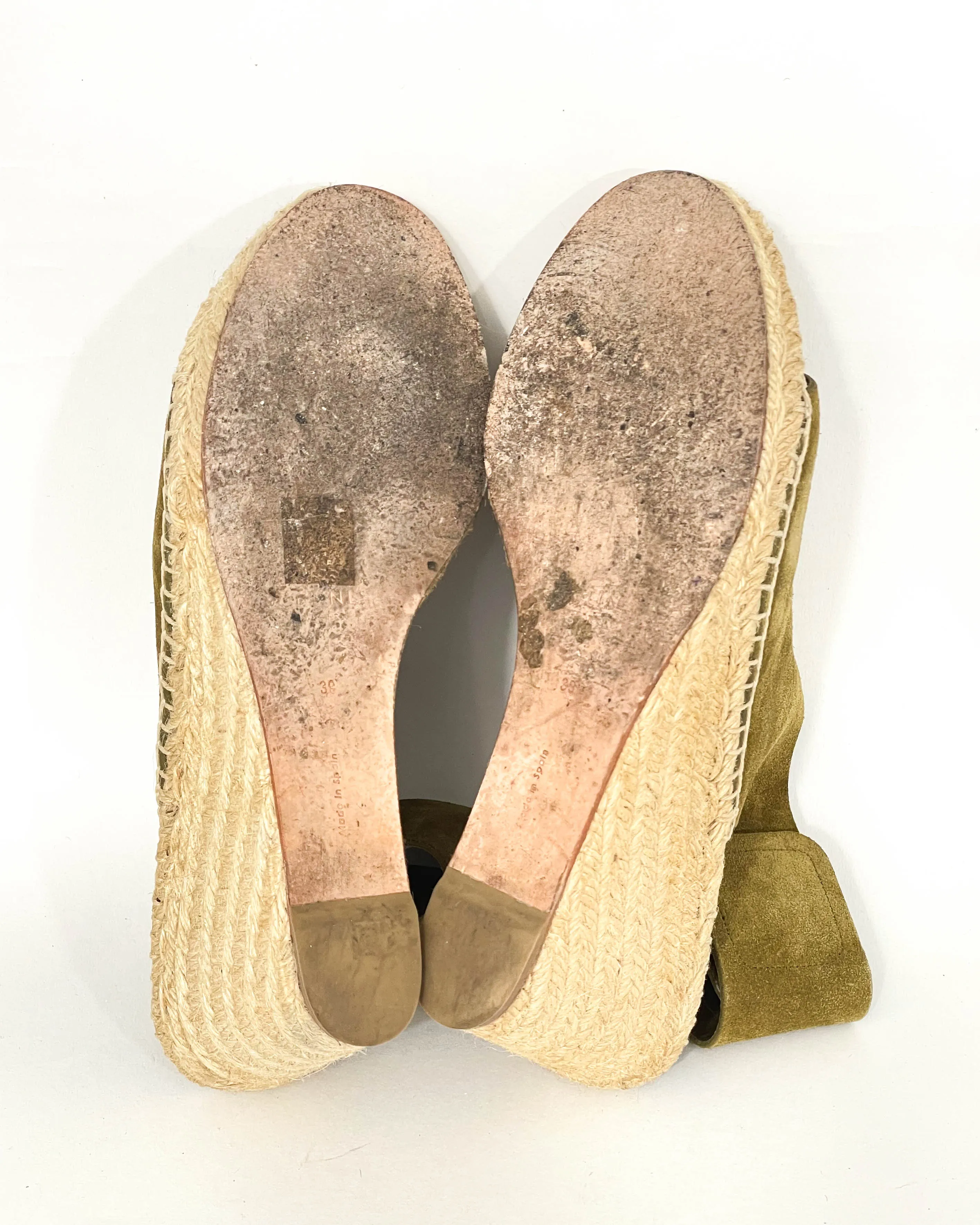 Celine Wedge Espadrilles- Size 39